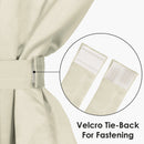 2 Pcs Beige Blackout Faux Silk Room Darkening Window/Door/Semi Long Door/Long Door Curtains