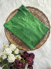 3d Embroidery Rayon Soft and Heavy Kurta - Chikankari official