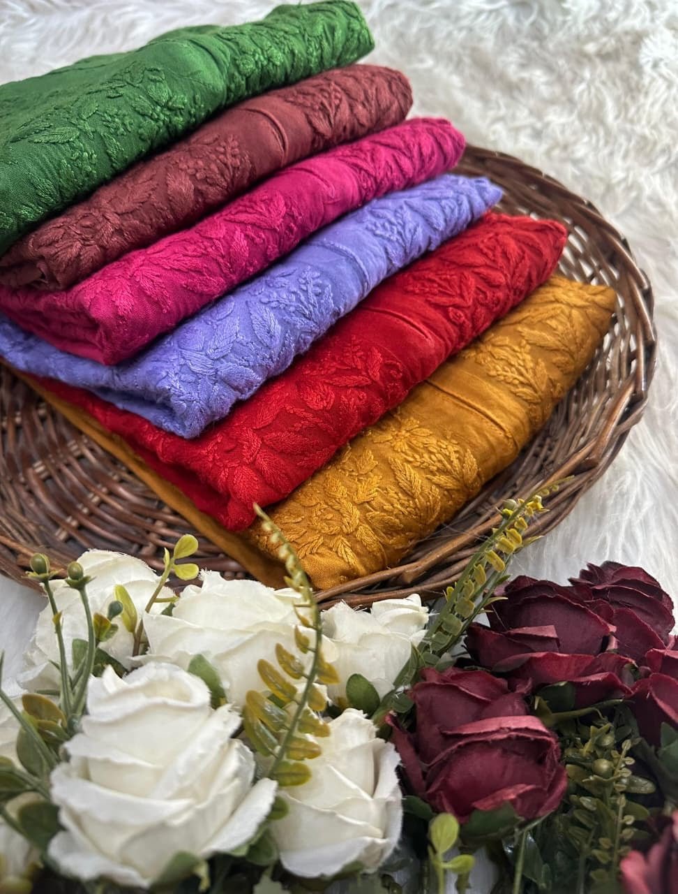 3d Embroidery Rayon Soft and Heavy Kurta - Chikankari official