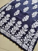 3D heavy Work Modal pure Cotton kurta - Chikankari official