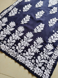 3D heavy Work Modal pure Cotton kurta - Chikankari official
