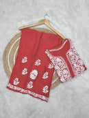 3D Modal CottonSatin Set - Chikankari official