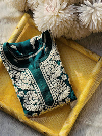 3d Viscose Kurti In Premium Edition - Chikankari official