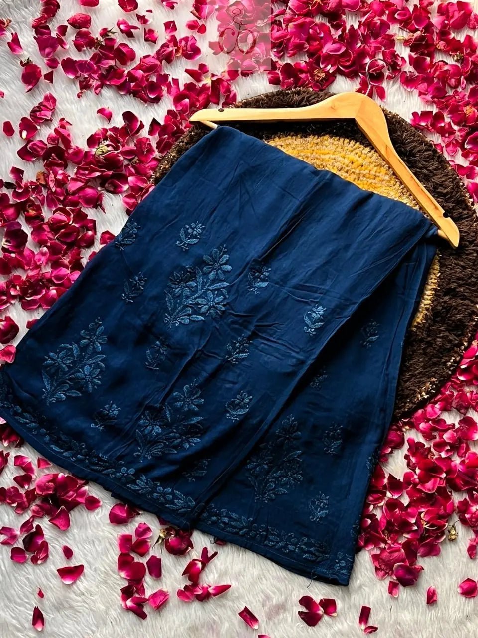 3D Viscose Plazzo Kurti combo - Chikankari official