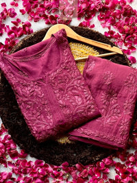 3D Viscose Plazzo Kurti combo - Chikankari official