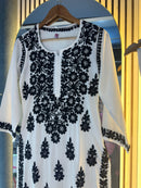 Heavy Rayon Black & White set
