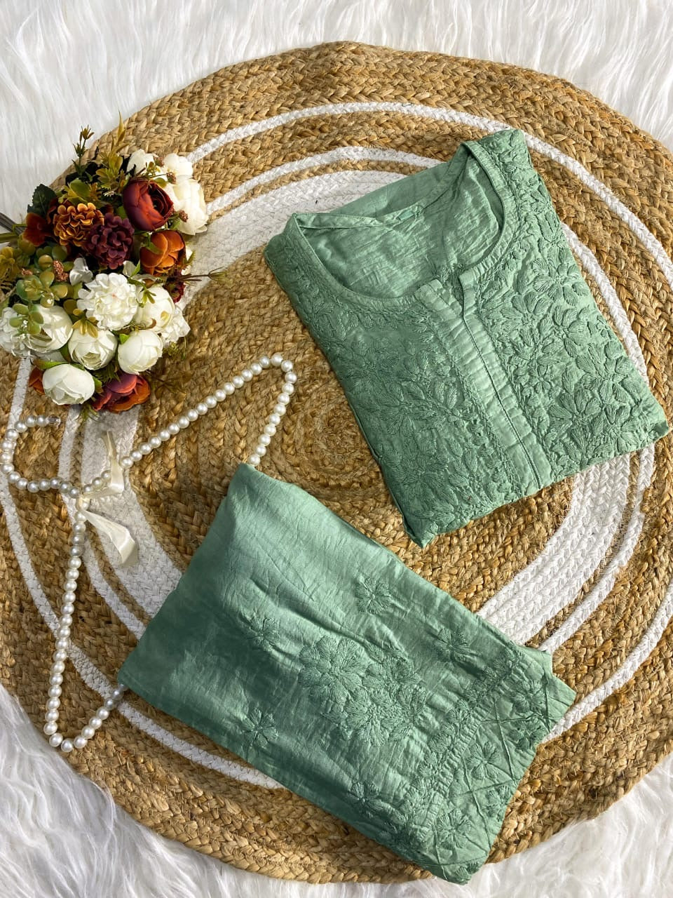 Zeenat Soft chanderi Silk Set