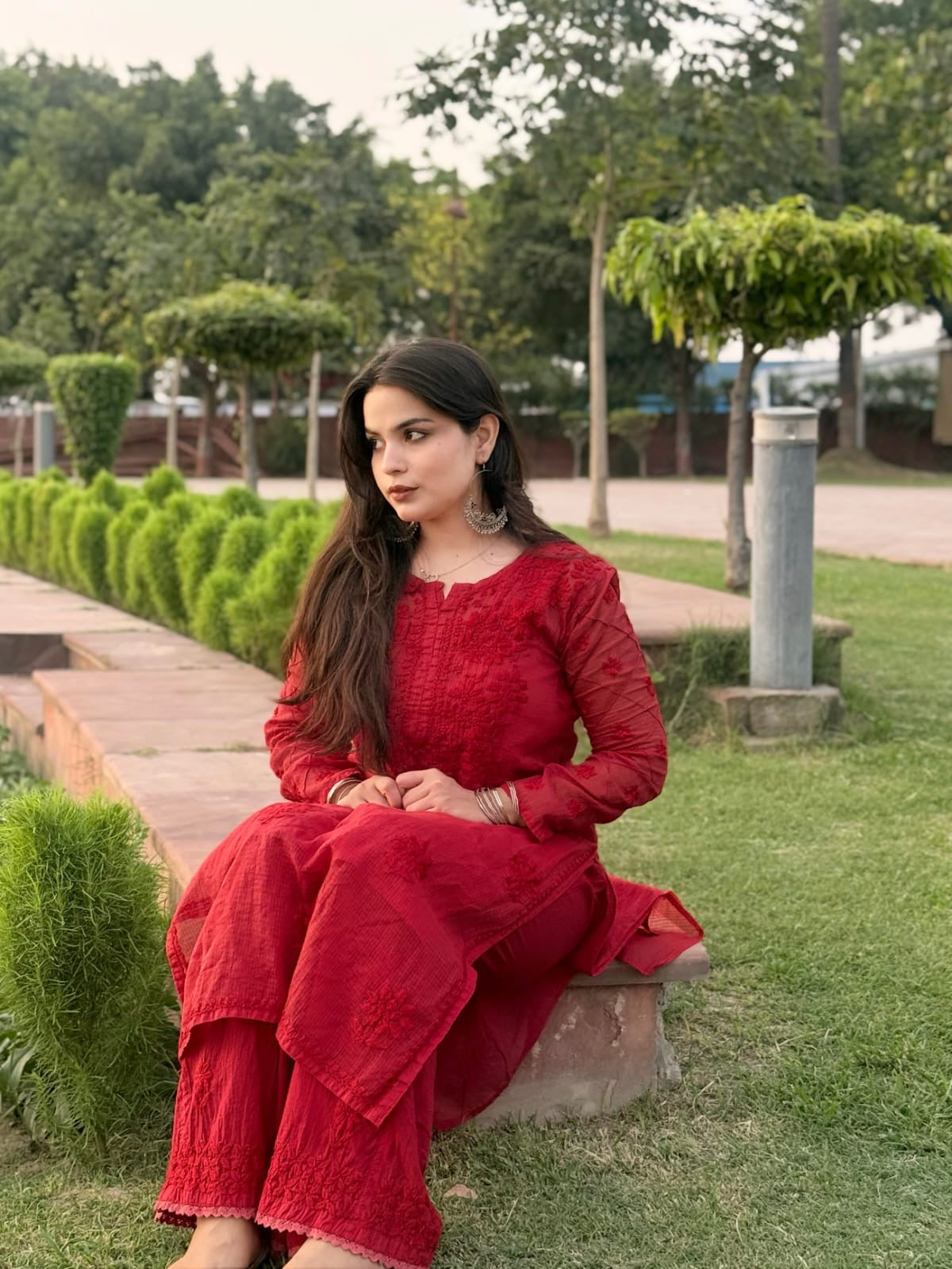 Exclusive PINTEX Kota Doria Co-ord Set