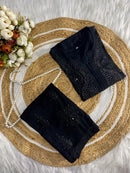 Golden muqaish Rayon Handwork 2pc Set