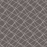 2 Pcs Blackout Foil Grey & Silver Criss Cross Window/Door/Long Door Curtains