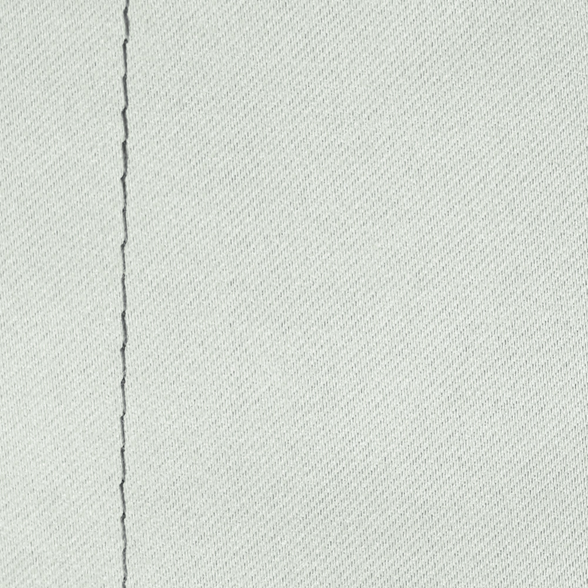 2 Pcs Grey Blackout Faux Silk Room Darkening Window/Door/Semi Long Door/Long Door Curtains