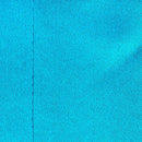 2 Pcs Blue Blackout Faux Silk Room Darkening Window/Door/Long Door Curtains