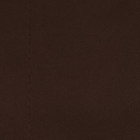 2 Pcs Brown Blackout Faux Silk Room Darkening Window/Door/Semi Long Door/Long Door Curtains