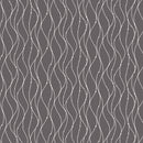 2 Pcs Blackout Foil Grey & Silver Curvy Line Dots Window/Door/Long Door Curtains