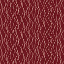 2 Pcs Blackout Foil Maroon & Golden Curvy line Dots Window/Door/Long Door Curtains