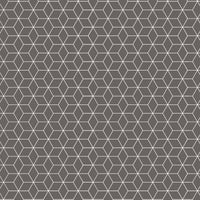 2 Pcs Blackout Foil Grey & Silver Hexagon Window/Door/Long Door Curtains
