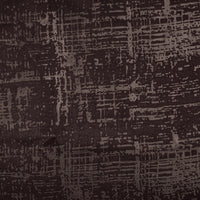 2 Pcs Brown Grunge Blackout Emboss Faux Silk Room Darkening Window/Door/Long Door Curtains