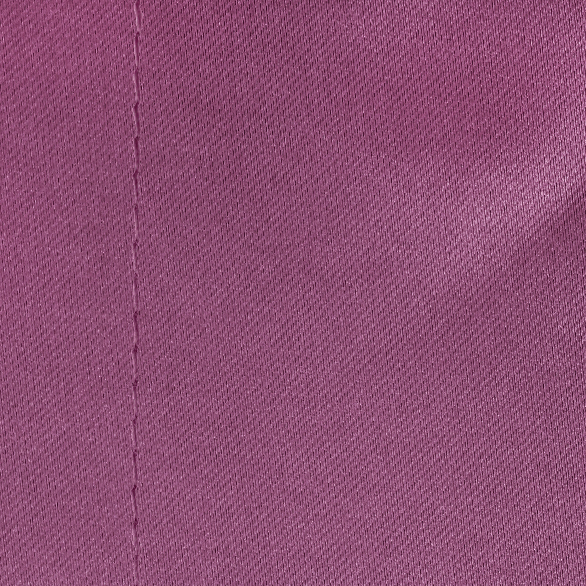 2 Pcs Lavender Blackout Faux Silk Room Darkening Window/Door/Long Door Curtains