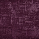 2 Pcs Maroon Grunge Blackout Emboss Faux Silk Room Darkening Window/Door/Long Door Curtains