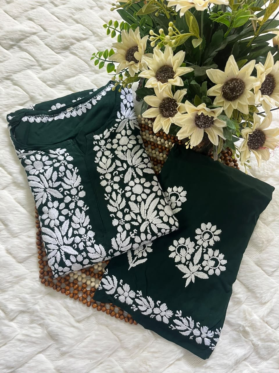 Ghasspatti Rayon 2pc Set