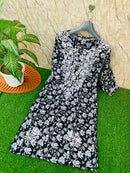Mul Cotton handwork kurta