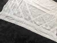Chiffon Dupatta With Border Lace