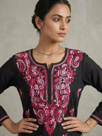 Pure Cotton Chikankari Worked Kurta