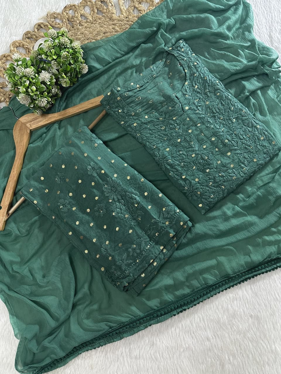 Chanderi Bindi 3pc Soft Sparkle