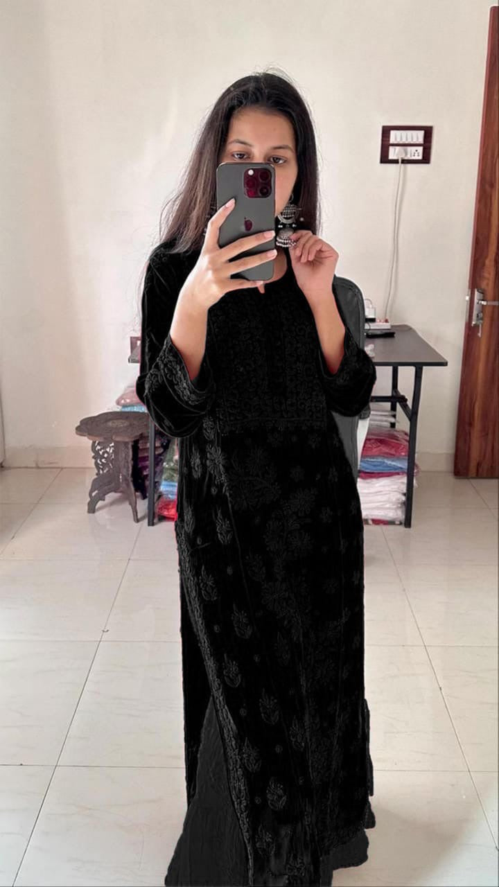 Georgette Embroidered 3pc Set