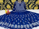 56 Kali Anarkali With A line inner - Chikankari official