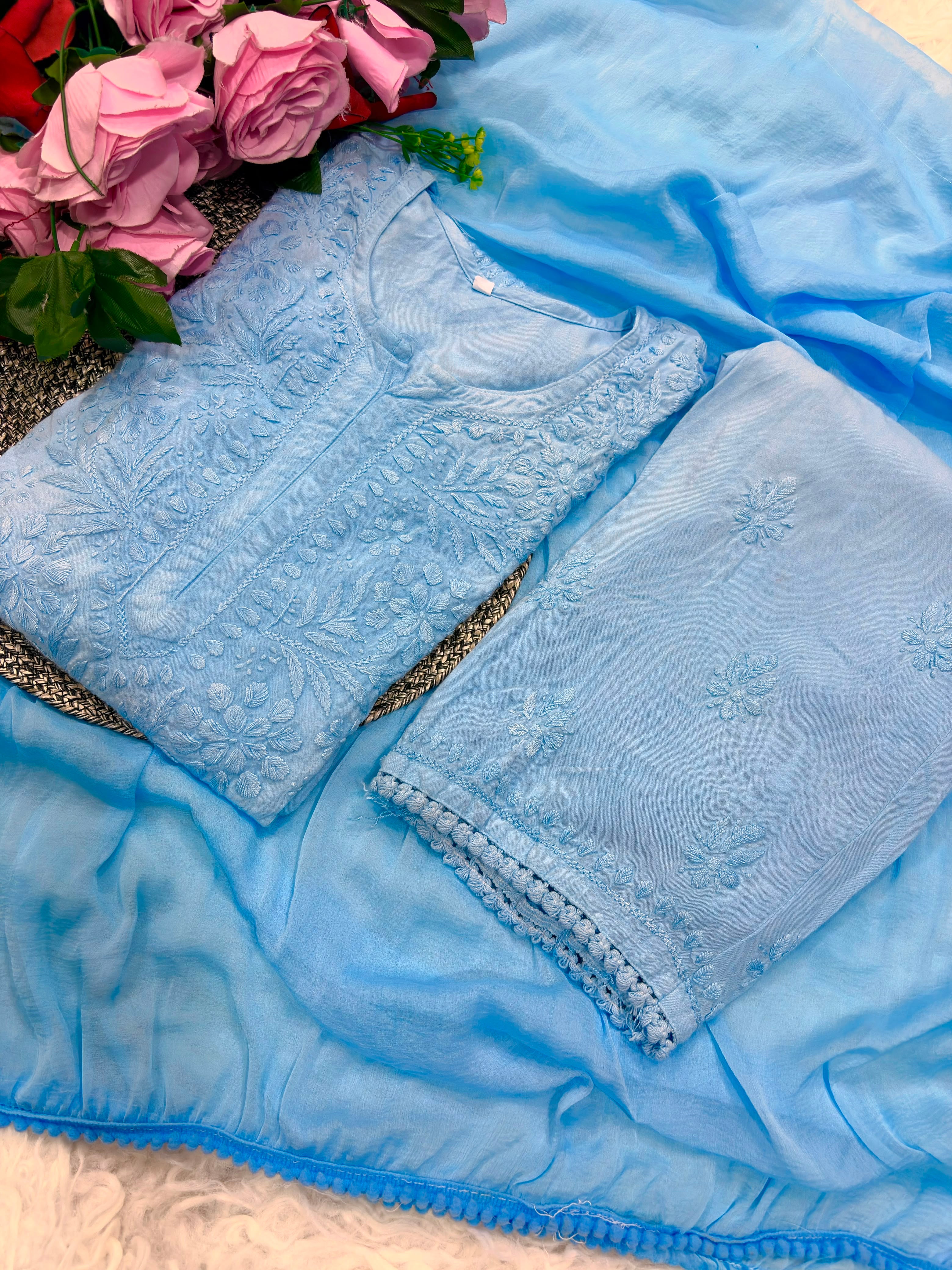Modal Rayon Inaya 3pc Crafted designer Set