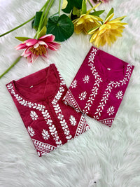 Buy 1 Get 1 Cotton Embroidered Kurta for every day