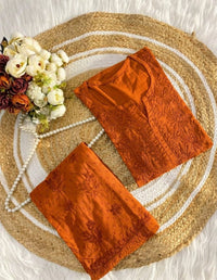 Soft Dobby Cotton Handmade Plazzo Set