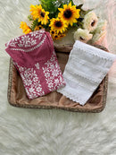 Rayon Ghaspatti Work Kurti With Pant