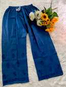 Chanderi 2pc Soft Muqaish work Set