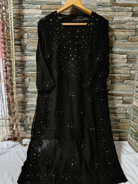 Small Sizes Viscose Muqaish Chikankari