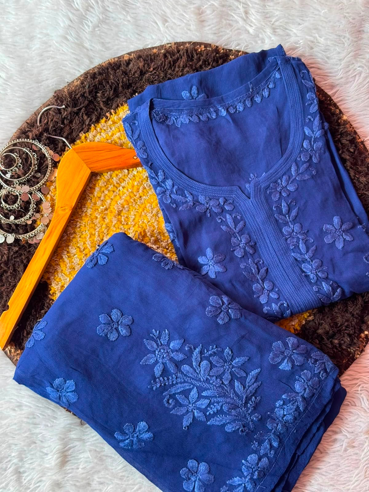 Premium Heavy 3d Viscose Flower Set