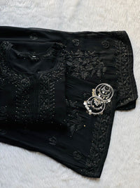 7 Boota Muqaish Viscose Set - Chikankari official