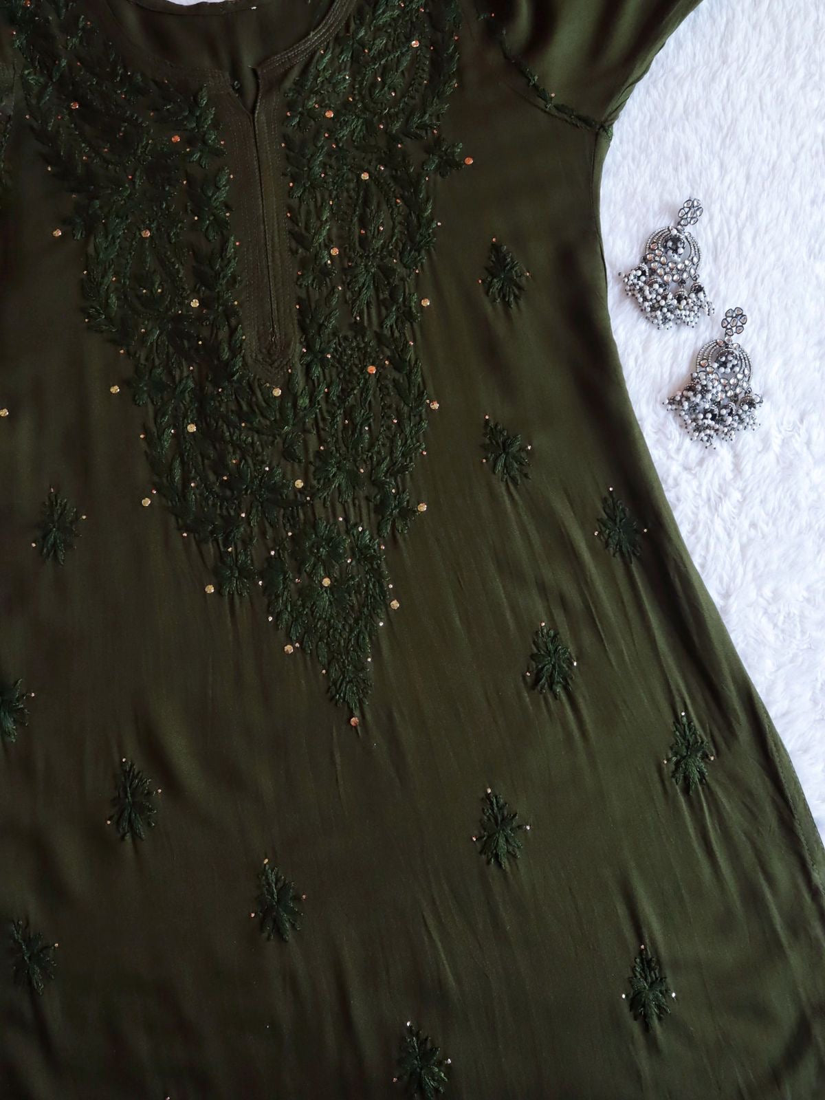 Zoya Rangrez Muqaish Soft Rich long Kurta