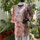 Latest Mul Print Short Kurti