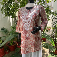 Latest Mul Print Short Kurti
