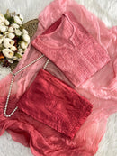 Soft dyed chanderi Rangrez 3pc set