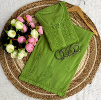 Anchor Thread 3d Panel Modal kurta Set