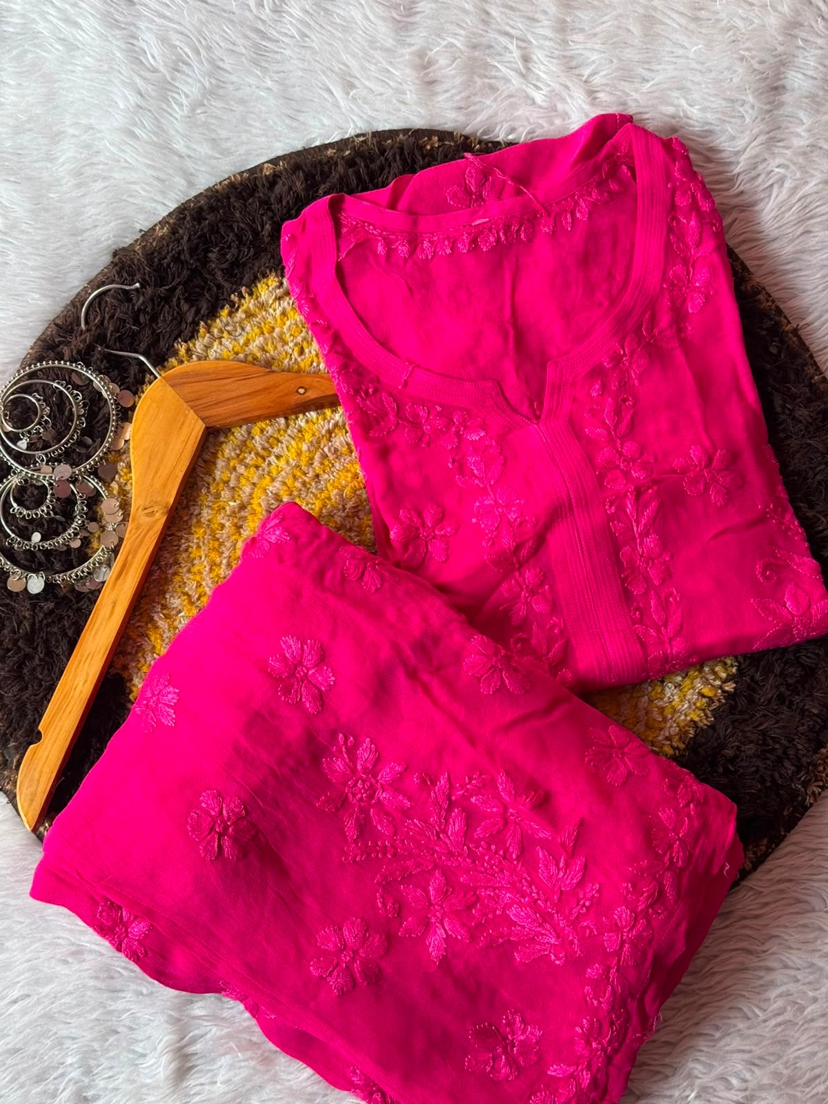 Premium Heavy 3d Viscose Flower Set