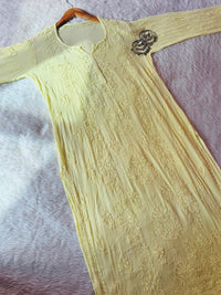Double chadi Bakhiya Viscose kurta