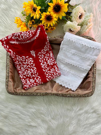 Rayon Ghaspatti Work Kurti With Pant