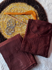 Rangrez Rayon Chikankari combi