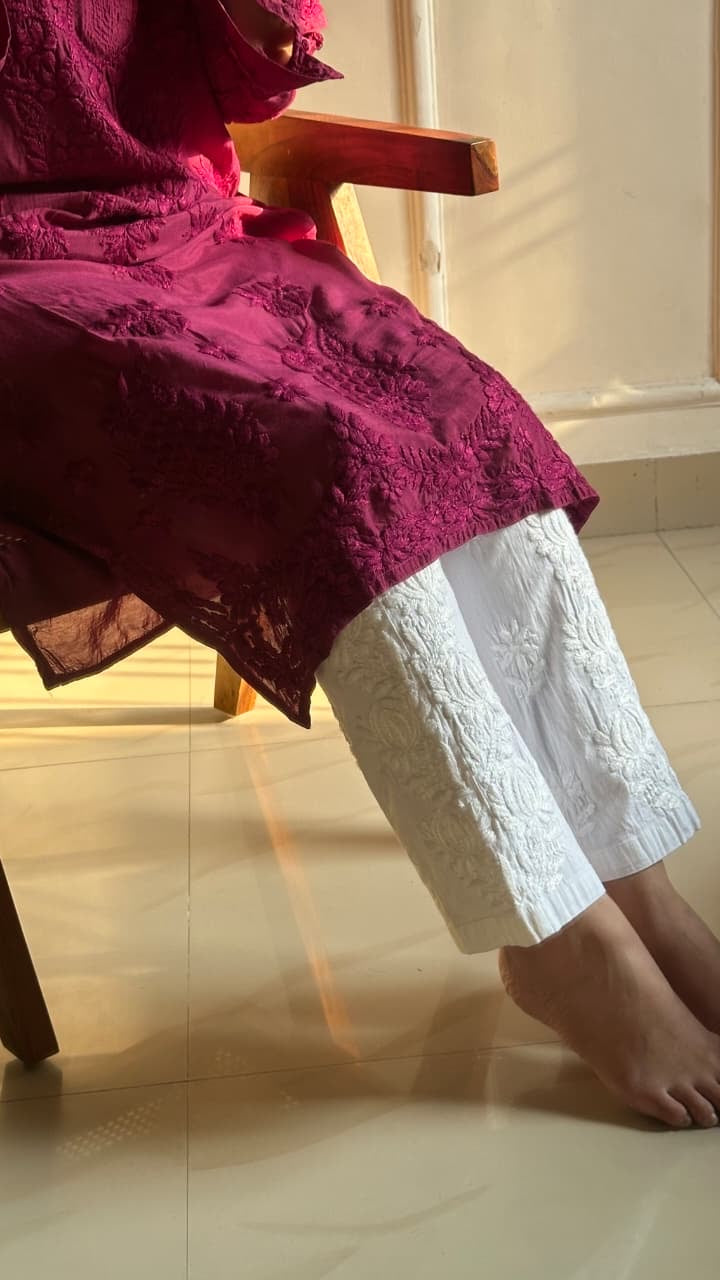 3D work Light weight Butter soft Fancy Muslin kurta & Pant