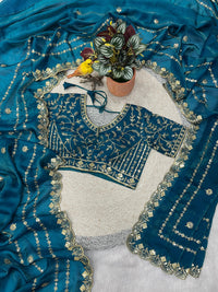 Designer Saree satin Silk