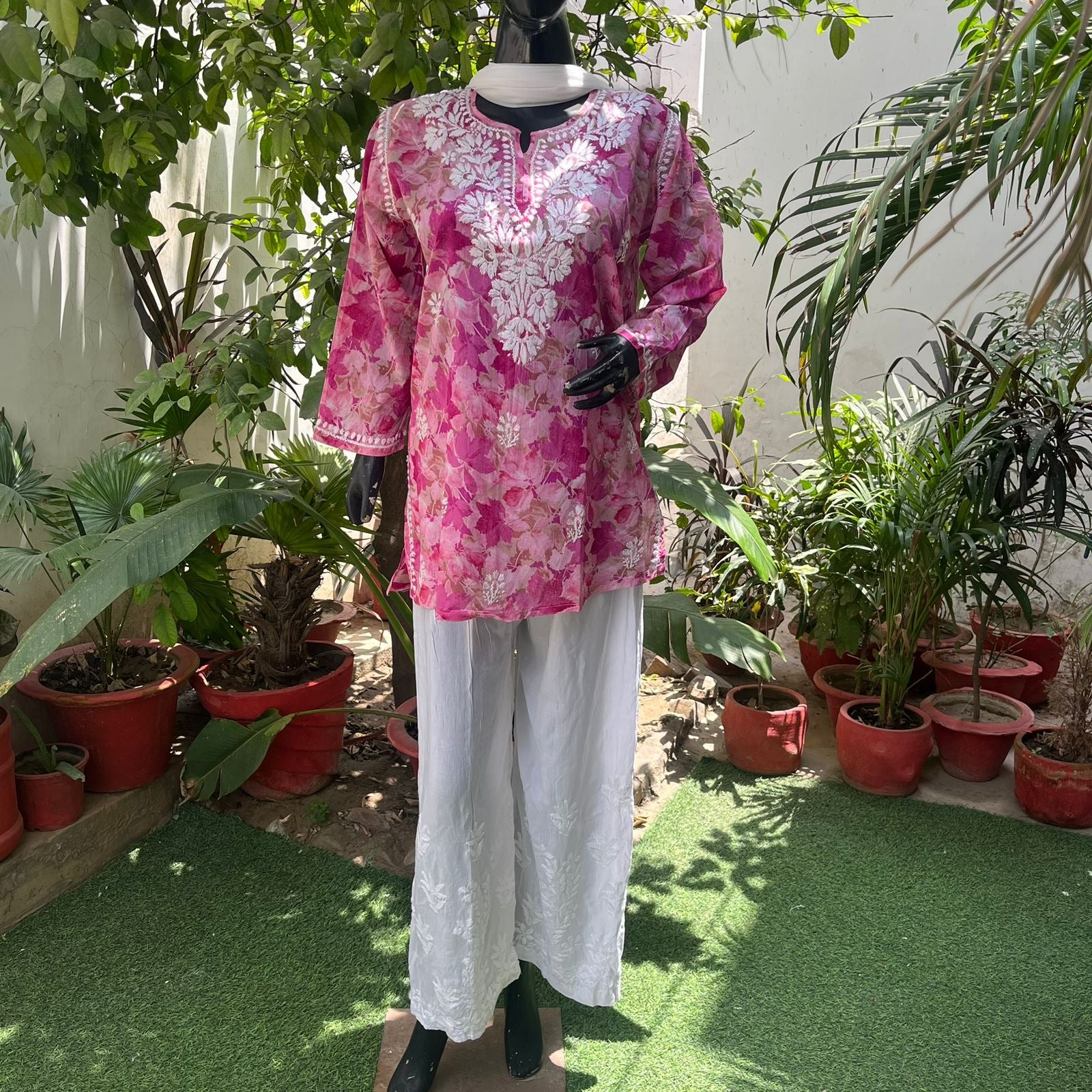 Latest Mul Print Short Kurti